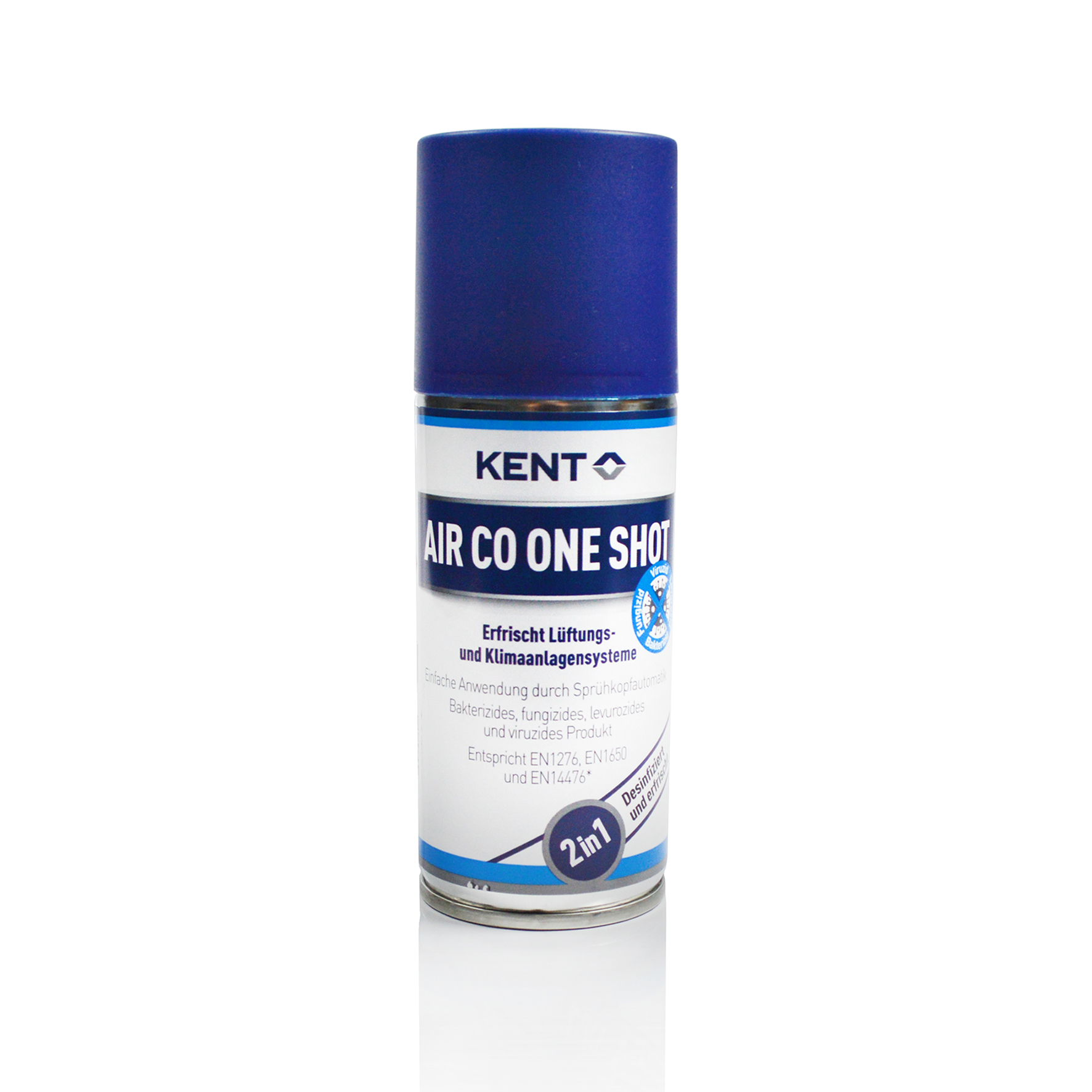 Air Co One Shot | Kraftvolles Aerosol-Spray | das Klimaanlagensystem in Fahrzeugen desinfiziert, auffrischt und Gerüche beseitigt.